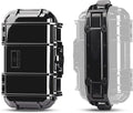 Evergreen 56 Dry Box - EDC Tough Protective Case USA Made for Organization of Cameras, Phones, Camping, Fishing, Hiking, Water Sports (Black + Micro Clip)