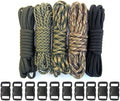 Paracord Planet 550lb Type III Paracord Combo Crafting Kits with Buckles