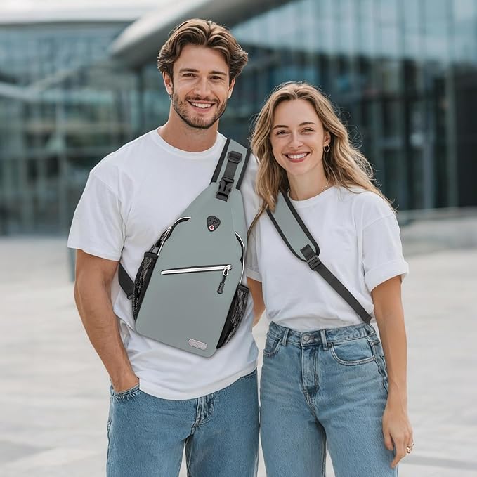 MOSISO Sling Backpack, Multipurpose Crossbody Shoulder Bag Travel Hiking Daypack