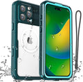 AICase Waterproof Case for iPhone 16 Pro(6.3") with MagSafe Support Snowproof,Dustproof/Shockproof,IP68 Certified 360 Full Body Protection Fully Sealed Underwater Cover for iPhone 16 Pro