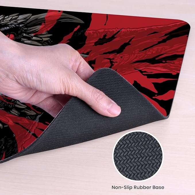 Head Case Designs Officially Licensed HBO Game of Thrones Dracarys Graphic Art 23.62 x 11.81 x 0.12 inches (600 x 300 mm) - L Gaming Office Desk PC Keyboard Mouse Mat Pad