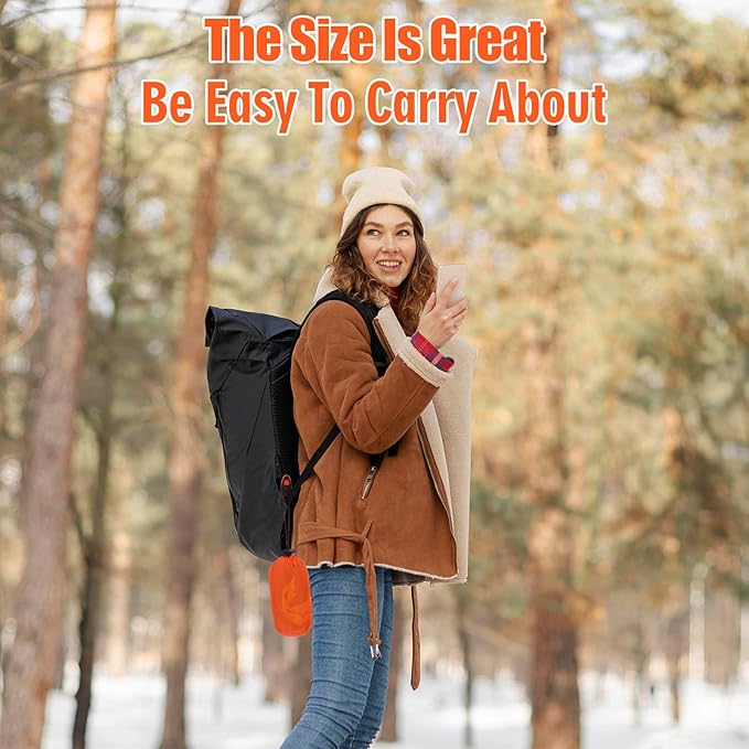 4 Pack Emergency Bivy Sack Bivy Bag - Emergency Sleeping Bags Survival Sleeping Bag Bivvy Sack Waterproof Lightweight Foil Military Patriot Compact Gear Blanket Thermal Escape Camping