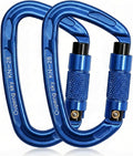 Oupeng sky Auto Locking Carabiner Clips - 28KN (6172lbs) Heavy Duty Caribeaners, Large Carabiner Clip for Keychains，Hammock，Camping, Gym, Hiking, Outdoor ，Dog Leash