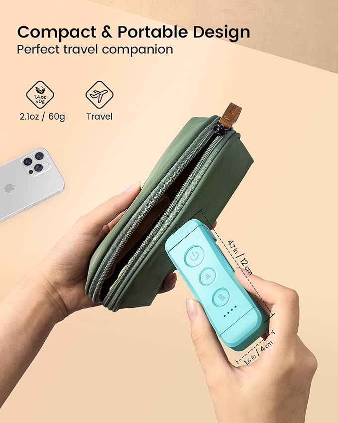 Glocusent USB Rechargeable Book Light for Reading in Bed, Portable Clip-on LED Reading Light, 3 Amber Colors & 5 Brightness Dimmable, Compact & Long Lasting, Perfect for Book Lovers