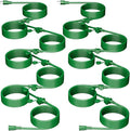 K KASONIC - Outdoor Extension Cord 100 FT, Evenly Spaced 12 Outlets Plugs, 16/3 SJTW Weatherproof Multiple Outlets Wire for Landscaping Light, Holiday Decoration and Christmas, ETL Listed, Green