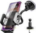 Bracketron TripGrip Window and Vent Mount, GPS Car Mount, Windshield Cell Phone Holder for Car, Includes Vent Clip