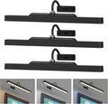 3Pack Picture Light Battery Operated, 16in Picture Light for Wall, 5000mAh Cordless Wall Lights with Controller,Art Light with Dimmable Cordless for Wall Painting,Frame, Portrait, Dartboard- Black