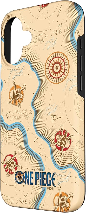 One Piece Map Officially Licensed Case for iPhone 16