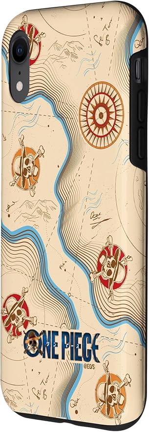 One Piece Map Officially Licensed Case for iPhone XR