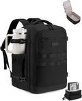 LOVEVOOK 40L Travel Backpack for Women & Men, TSA Approved Carry On Backpack with 3 Packing Cubes, Waterproof Personal Item Bag Fits 17" Laptop, Weekender Essentials Overnight Backpack for Trip