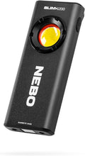NEBO Slim+ 1200 Pocket Light | USB-C Rechargeable 1200 Lumen Pocket Light, 7 Light Modes, Portable, Magnetic Clip, Waterproof and Impact Resistant — Black