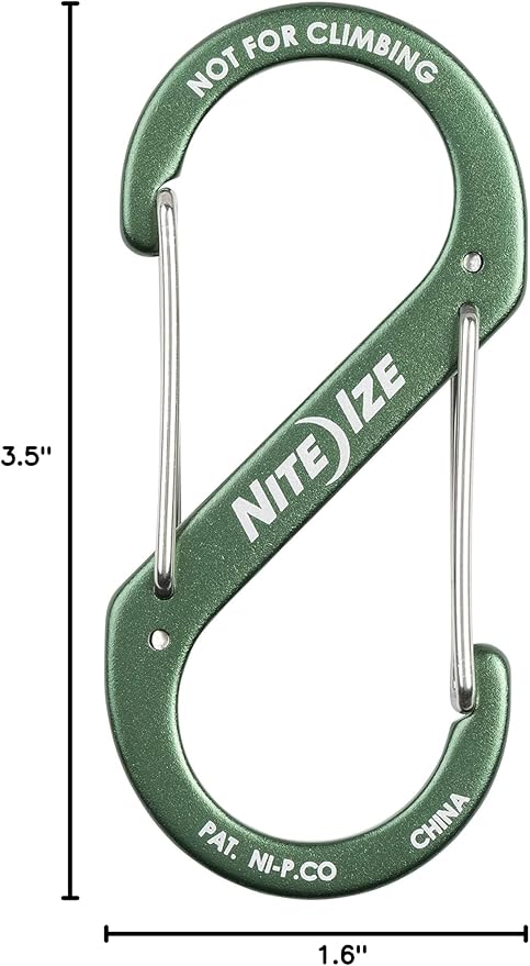 Nite IZE S-Biner Dual Carabiner Aluminum