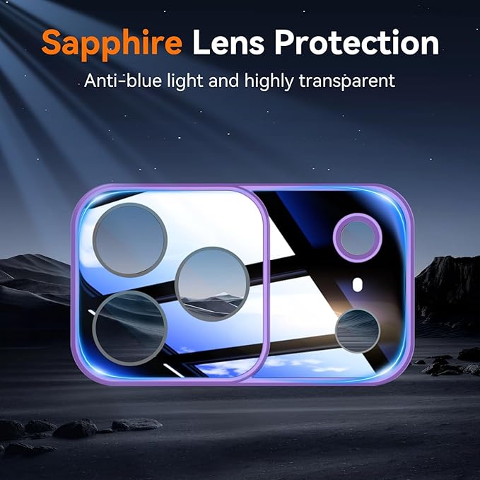 WIFORT for iPhone 17 Pro Waterproof Case, [Fit for Magsafe] with Sapphire Lens & Screen Protector, IP68 Full Body 15FT Military Shockproof, Magnetic Frosted Phone Cover with Lanyard, 6.3" Purple