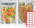 BELLE KR® 6x9 Mylar Bags Stand Up - Pack Of 1000-7.5mil Thick - Clear Mylar Bags with See Through Window for Freeze Dryer