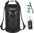 Piscifun Dry Bag, Waterproof Floating Backpack 10L/20L/30L/40L with Waterproof Phone Case for Boating, Kayaking, Fishing