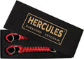 HERCULES Paracord Keychain Set – 2 Pack Lanyard Rope with Aluminum Clip, Durable Paracord Wrist Strap for Outdoor Activities, Imperial Red