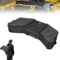 KEMIMOTO Portable ATV Front Rear Rack Bag UTV Cargo Bed Storage, Flat Gear Box with Molle System, Compatible with Polaris Sportsman Ranger RZR Can-Am,1680D Water-resistant