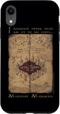 iPhone XR Harry Potter Marauder's Map Words Case