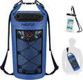 Piscifun Dry Bag, Waterproof Floating Backpack 10L/20L/30L/40L with Waterproof Phone Case for Boating, Kayaking, Fishing