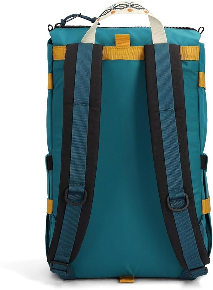 Topo Designs Rover Pack Classic - Laptop Tablet Daypack for Commutes, Day Trips, Hikes, Iconic Denver Design, PFAS-Free, Fair Trade, BlueSign Backpack (Spruce)