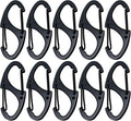 Small Carabiner Clips 1.6 inch(41mm) Metal Double Sided Spring Gate Snap Hooks Keychain Clasp Accessories