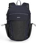 ECOHUB 15L Lightweight Casual Daypack, Packable Backpack for Daily Use, Hiking & Travel, Foldable Small Backpack with Stretch Mesh Pockets, Water-Resistant Nylon, Reflective Design