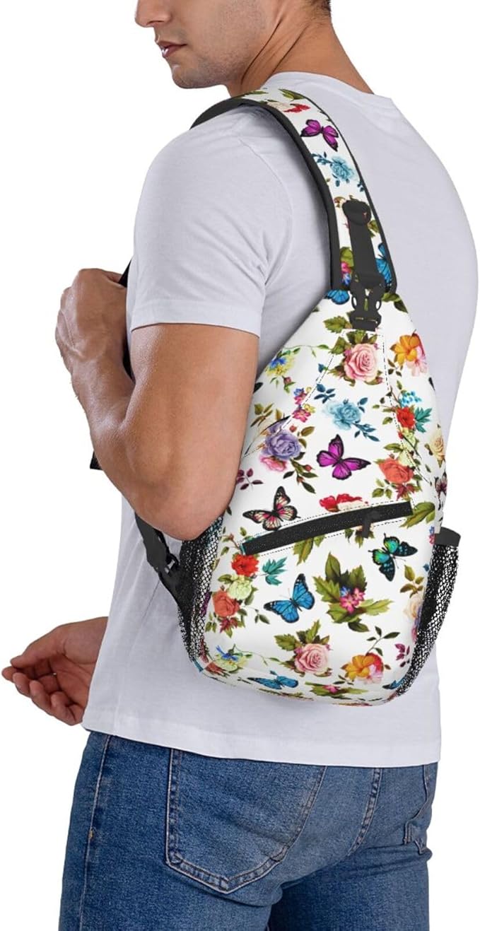 Sling Backpack For Men Hiking Daypack Crossbody Shoulder Bag Travel Chest Pack | Hiking, Travel