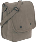 Rothco Vintage Canvas Map Case Crossbody Shoulder Bag, Olive Drab