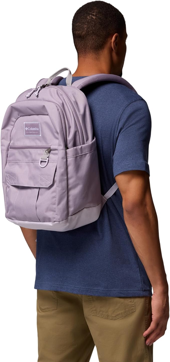 Columbia Unisex Buxton 26L Backpack, Shale Purple, One Size