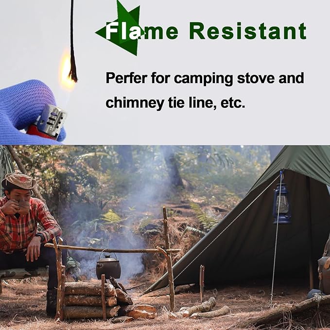 9KM DWLIFE Braided Kevlar Cord, 100lb~2000lb, High Tensile Strength, Abrasion, Flame Retardant, Kite String, Fishing Line, Model Rocket Shock, Tactical Survival Paracord