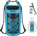 Piscifun Dry Bag, Waterproof Floating Backpack 10L/20L/30L/40L with Waterproof Phone Case for Boating, Kayaking, Fishing