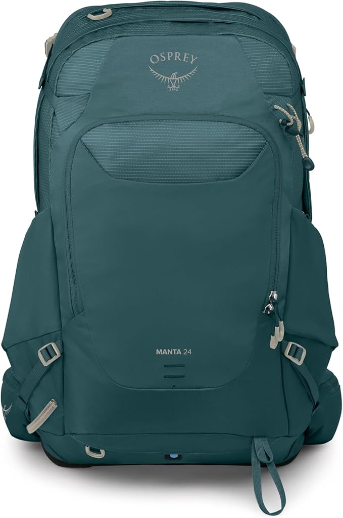 Osprey Manta Men's Hiking Backpack with Hydraulics Reservoir - Hydration Pack with Water Bladder