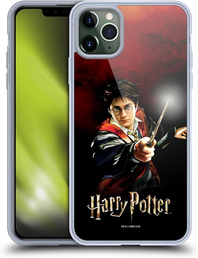 Head Case Designs Officially Licensed Harry Potter Harry Portrait Prisoner of Azkaban II Gel Case [Military Grade Protection] Compatible with Apple iPhone 11 Pro Max and Compatible with MagSafe