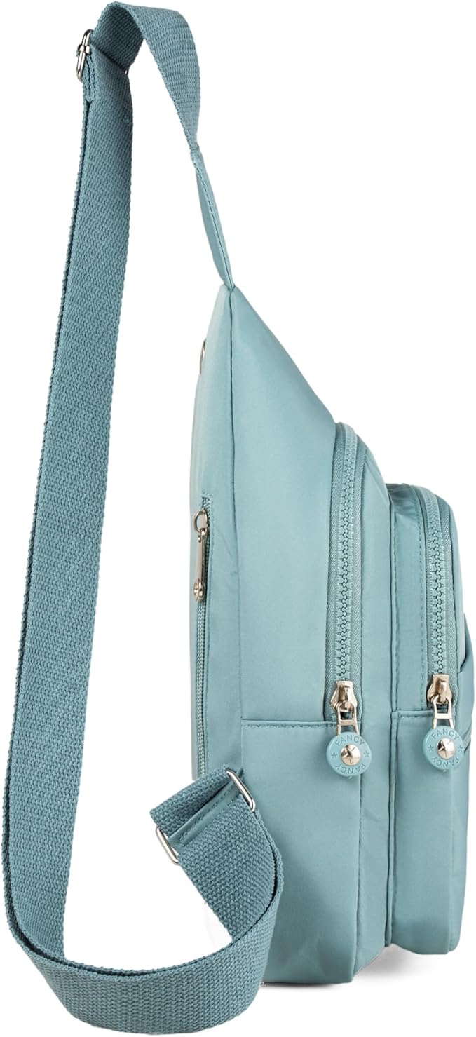 Banelu Cross Body Bag Small Sling Backpack Fanny Pack Crossbody Bags for Women Men