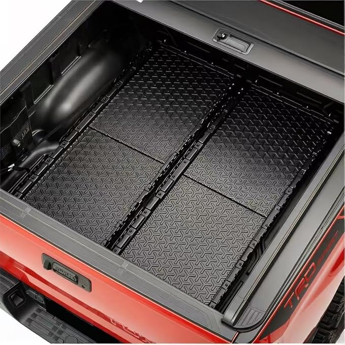 Heavy-Duty Dual-Wall Sliding Truck Bed Cargo Tray with Wheels, Truck Bed Slide-Out Truck Bed Cargo Tray for Long Beds, Truck Bed Organizer Tray, Fits Most Full-Size Pickups