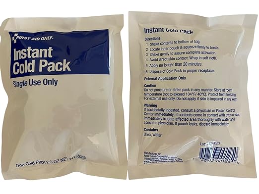 First Aid Only 91323 ANSI A 2021 and OSHA Compliant First Aid Kit, 10-Person Emergency First Aid Kit for Business, Home, Car, and Worksites, 76 Pieces