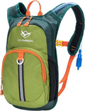 Ivygreen Kids Hydration Backpack, Hiking Backpack for Boys or Girls with 1.5L Water Bladder