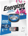 Energizer LED Headlamp Flashlight, Super Bright, Compact Sport Head Lamp, Perfect Running Headlamp,Batteries Included