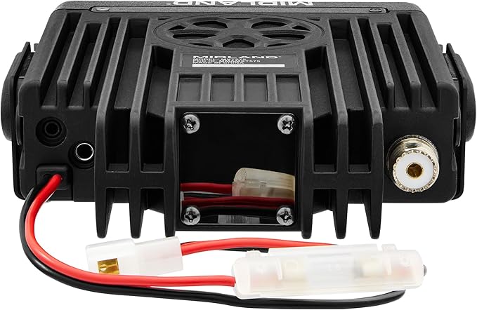 Midland MXT575J Jeep MicroMobile GMRS Two Way Radio with NOAA Weather Scan and Alert - for Farms, Ranches, Overlanding - Repeater Capable, Integrated Control Mic,- External Magnetic Mount