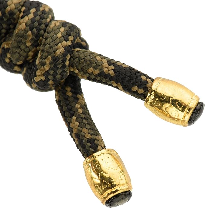 M-Tac Skull Knife Lanyard with Bead – Paracord Lanyard for Knives & EDC – Tactical Knife Fob Pull Cord – Durable Paracord