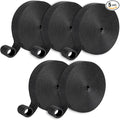 1/2In x 500Ft Reusable Cable Ties Hook and Loop Roll | Tie Down Straps, Nylon Double-Sided Strips, | Adjustable Multi-Purpose Wrap Fasteners forOffice, Home, Data Center