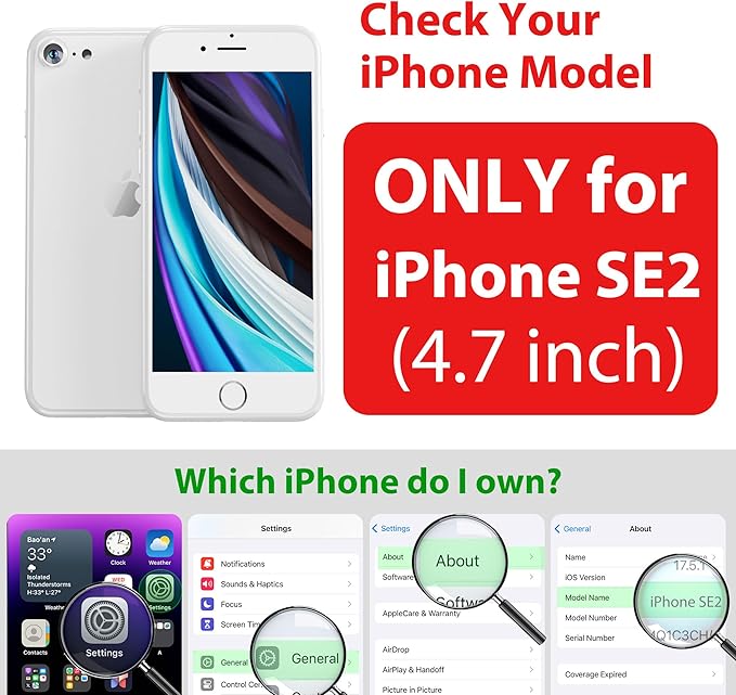 SPORTLINK Waterproof Case for iPhone SE 3rd 2022/iPhone SE 2nd 2020/iPhone 7/8 - Full Body Shockproof Dustproof Phone Screen Protector Rugged Waterproof Case for iPhone SE3/SE2/7/8 (Black)