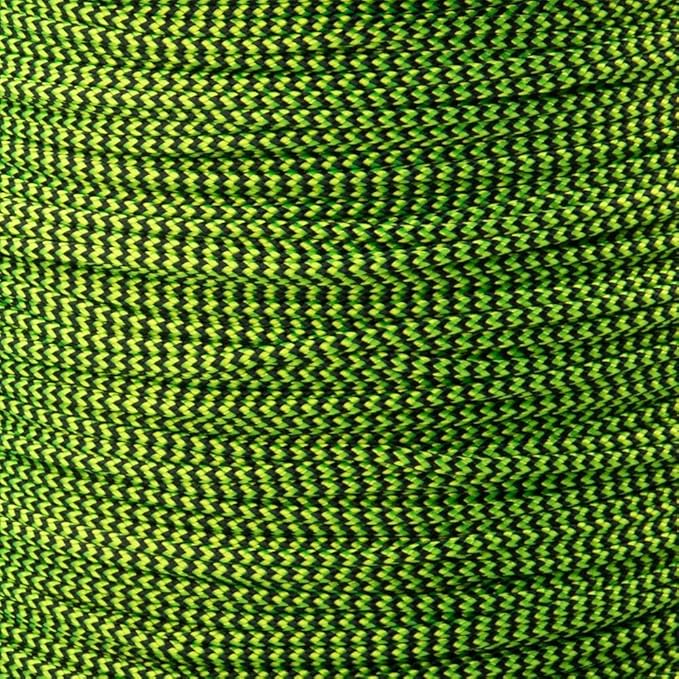 Paracord Planet 95lb Paracord – 1 Strand Type I Parachute Cord for Outdoors and DIY – Bumble Bee (25 ft)