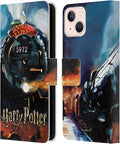 Head Case Designs Officially Licensed Harry Potter Hogwarts Express Prisoner of Azkaban II Leather Book Wallet Case Cover Compatible with Apple iPhone 13