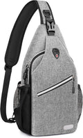 MOSISO Sling Backpack, Multipurpose Crossbody Shoulder Bag Travel Hiking Daypack
