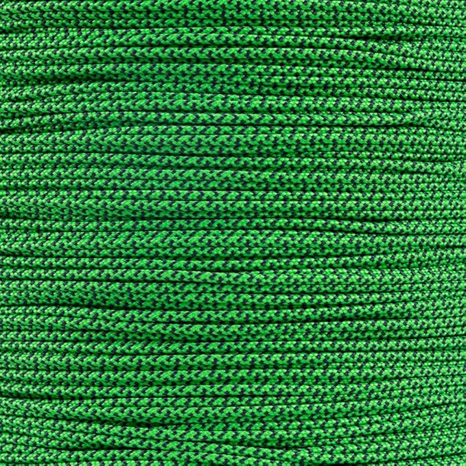 Paracord Planet 325 Paracord – 3 mm Type II Nylon Parachute Cord with 3 Inner Strands (Digital Viper, 10 ft)