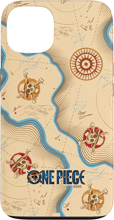 One Piece Map Officially Licensed Case for iPhone 13