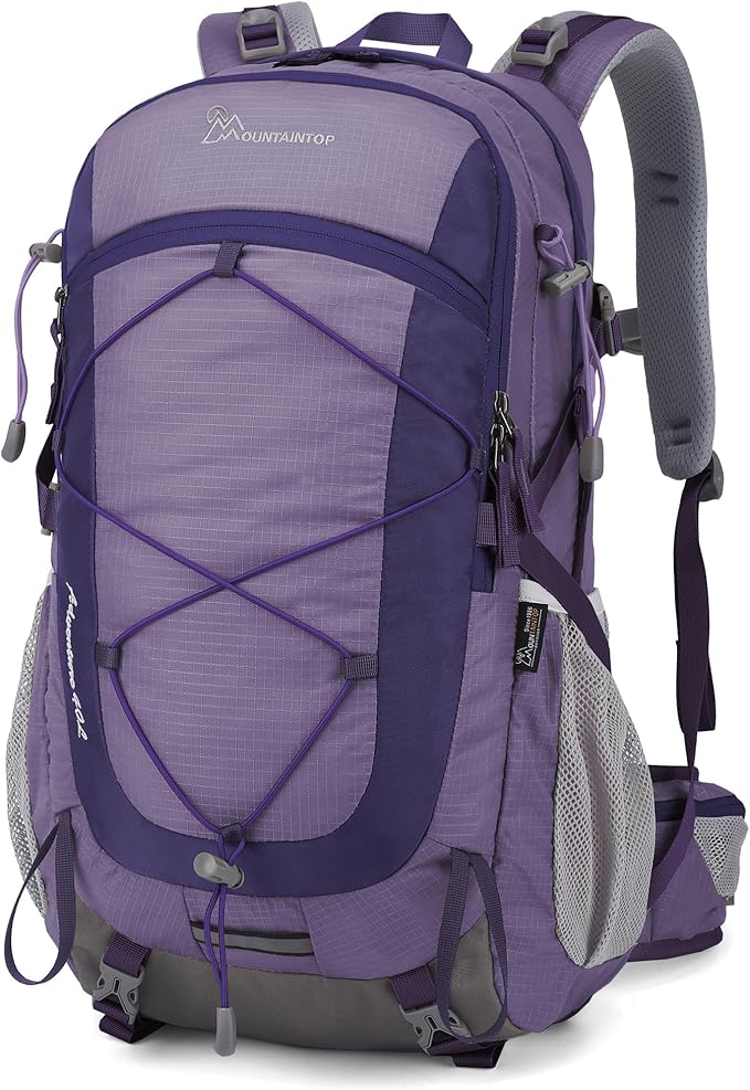 MOUNTAINTOP 40L Hiking Backpack,Lightweight Travel Backpack for Men Women Outdoor Backpacking, Camping