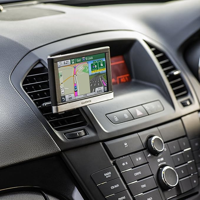 APPS2Car GPS Mount, Air Vent 17 mm Ball Mount Compatible with Garmin Nuvi Serie 3.5 to 6 Inch GPS, Adjustable Base