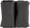 Double Pistol Magazine Pouch, Black, High-Strength Laminate Material, MOLLE Compatible, Magazine Retention System